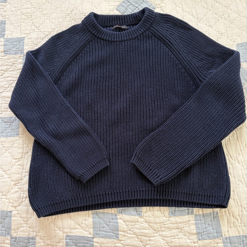 Quince Organic Cotton Fisherman Sweater